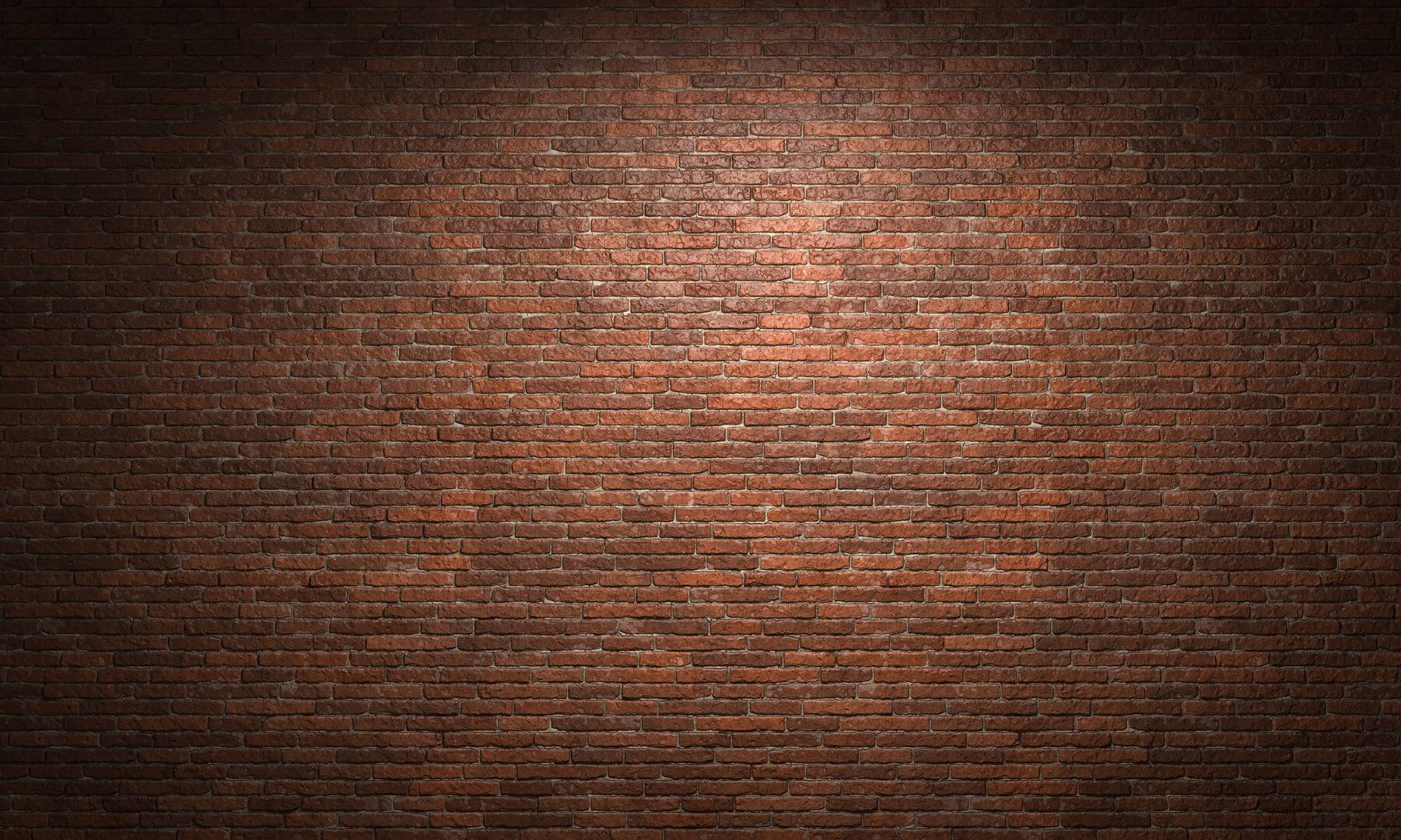 Red brick wall texture